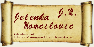 Jelenka Momčilović vizit kartica
